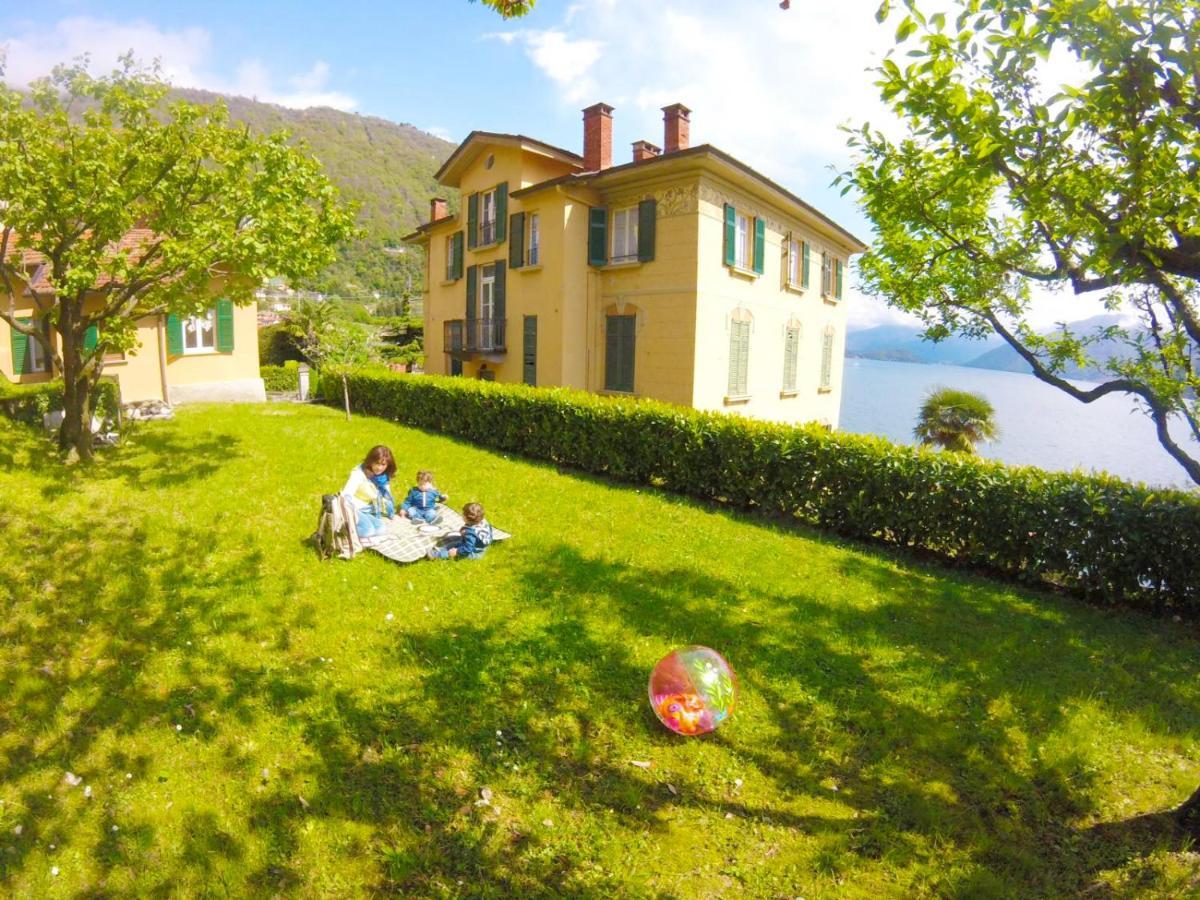 The Family - Apartments In Villa With Lake View Argegno Exteriör bild